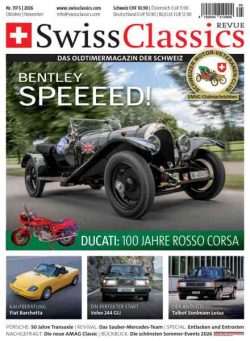 SwissClassics Revue – Oktober-November 2026