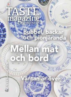 Taste Magazine – Oktober 2026