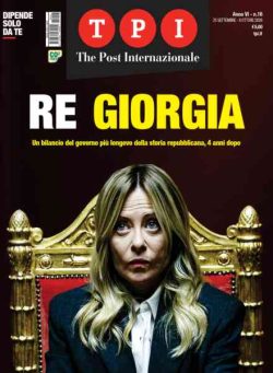 The Post Internazionale – 25 Settembre 2026