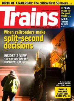Trains – April 2013