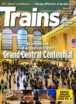 Trains – February 2013