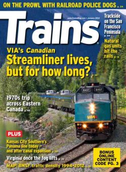 Trains – January 2014