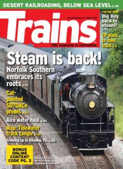 Trains – March 2013