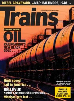 Trains – March 2014
