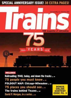 Trains – November 2015