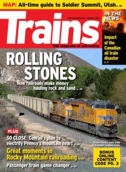 Trains – October 2013