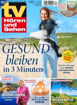TV Horen und Sehen – 25 September 2026