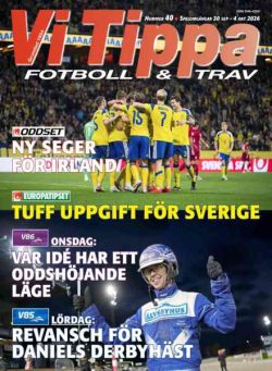 Vi Tippa – 29 September 2026