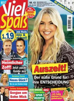 Viel Spass – 21 Oktober 2026