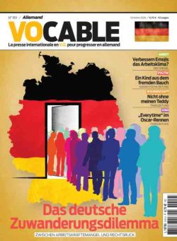 Vocable Allemand – Octobre 2026