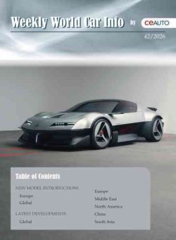 Weekly World Car Info – 17 October 2026