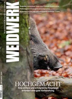 Weidwerk – Oktober 2026