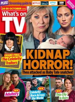 What’s on TV – 24 October 2026