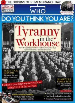 Who Do You Think You Are – November 2026