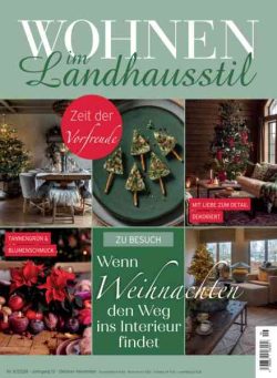 Wohnen im Landhausstil – Oktober-November 2026