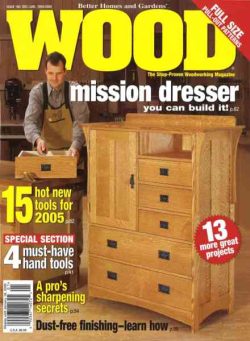 Wood Magazine – December 2004 – January 2005