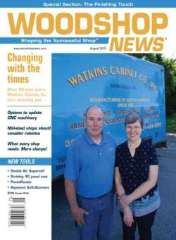 Woodshop News – August 2019