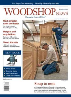 Woodshop News – December 2009