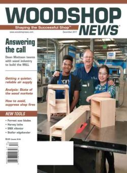 Woodshop News – December 2017