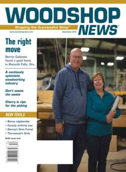 Woodshop News – December 2018