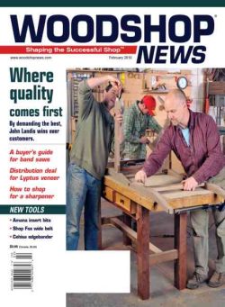 Woodshop News – February 2010