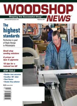 Woodshop News – February 2011