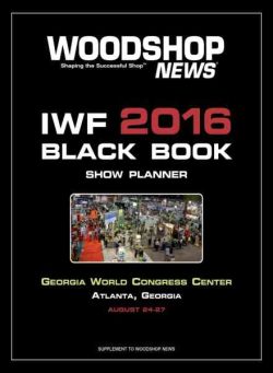 Woodshop News – IWF 2016 Black Book Show Planner