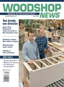 Woodshop News – January 2020