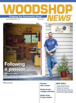Woodshop News – January 2021