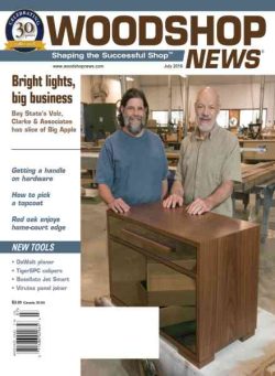 Woodshop News – July 2016