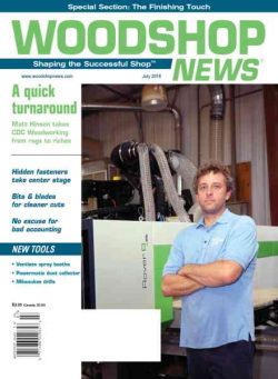 Woodshop News – July 2018