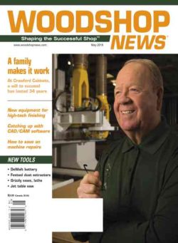 Woodshop News – May 2018