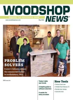 Woodshop News – May 2022