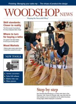 Woodshop News – October 2009