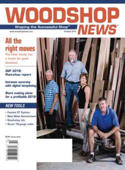 Woodshop News – October 2018