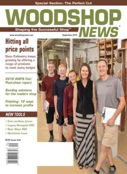 Woodshop News – September 2019
