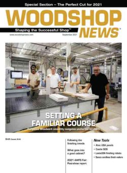 Woodshop News – September 2021