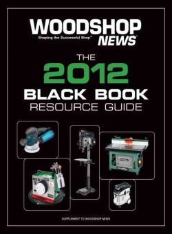 Woodshop News – The 2012 Black Book Resource Guide